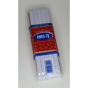 Has - Iş No:3 1 cm Yassı Don Paça Bel Etek Lastiği 10 Metre