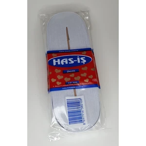 Has - Iş 2 cm Yassı Don Paça Bel Etek Lastiği 10 Metre