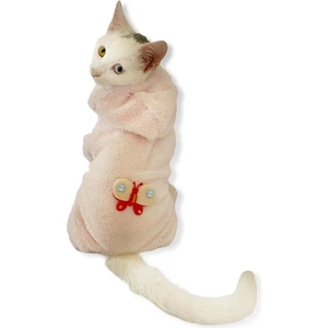 Softie Pink Butterfly Duo Kedi Tulumu Kedi Kıyafeti Xl