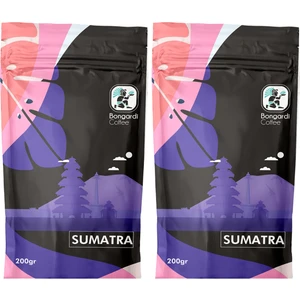 Bongardi Coffee Endonezya Sumatra Yöresel Filtre Kahve 2 x 200 gr Öğütülmüş