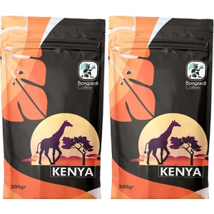 Bongardi Coffee Kenya Yöresel Filtre Kahve 2 x 200 gr Öğütülmüş