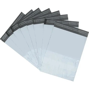 Baskısız Cepli Kargo Poşeti 22 x 30 + 5 cm 100'lü