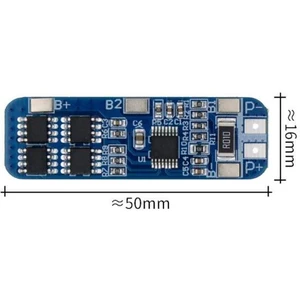 Hobi Mekatronik 3s 10A Bms 11.1V 18650 Lityum Lipo Pil Şarj Koruma Modülü