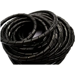 Hobi Mekatronik 5 Metre Kablo Toplama Spirali Siyah(8mm)