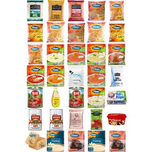 Ramazan Paketi Kumanya Ezrak Gıda Yardım Kolisi 34 Parça 51 nolu Paket