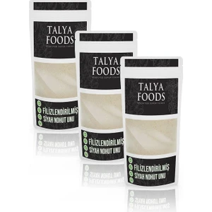 Talya Foods Talya Filizlendirilmiş Siyah Nohut Unu 3'lü Fırsat Paketi