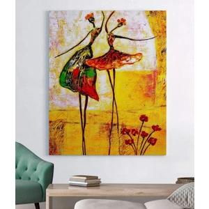 Dansçılar Kanvas Tablo