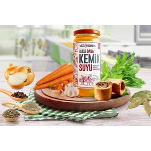 Veg&bones Ilikli Dana Kemik Suyu 480 ml