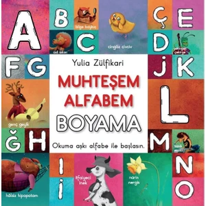 Muhteşem Alfabem Boyama - Yulia Zülfikari