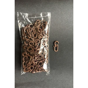 Konur Store Rustik Perde Halka Klipsi -100 Adet