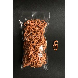 Konur Store Rustik Perde Halka Klipsi -100 Adet