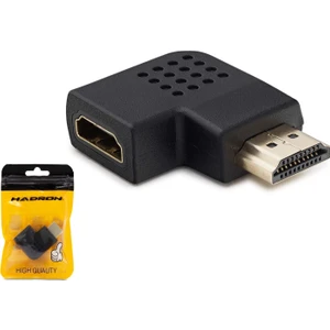 Emre Bilişim HN4464 Adaptör HDMI M/f 19P Yatay L Tip