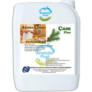 Anatolia Pool Sauna Buhar Esansı Çam 5 Lt. ( Sauna Essence Pine )