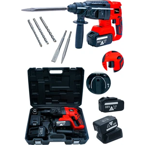 Lieber German Brushless 88V 5AH 4 Joule Kömürsüz Motor Bakır Sargılı Darbeli Çift Akülü Şarjlı Kırıcı
