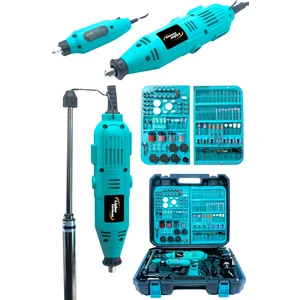 Lieber German Teknoloji 400 Watt 352 Parça 60.000 Rpm 6 Kademe Devir Ayarlı Hobi Gravür Seti Mini Taşlama Makinesi