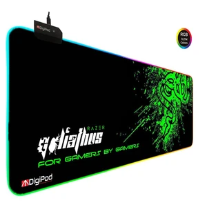 RGB Gaming  Oyuncu Mousepad  Kaymaz Taban 70 X 30 4mm  Kalınlık RAZER
