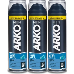 Men Cool Tıraş Jeli 200 ml 3 Adet