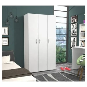 Haus Modüler 3 Kapılı Gardırop-Beyaz