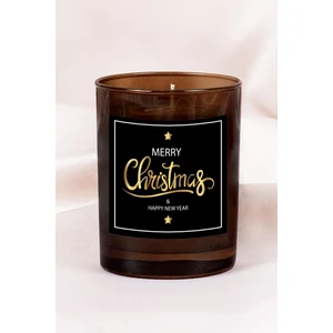 Lyn Home & Decor Yılbaşı Christmas Amber Bardak Vanilyalı Mum