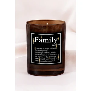 Lyn Home & Decor Yılbaşı Family Amber Bardak Vanilyalı Mum
