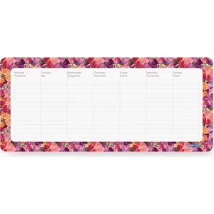 3406 Haftalık Planner 52 Yaprak 28 x 12 cm Pembe