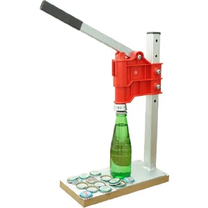 GKM-012 Gazoz Şişe Kapak Kapatma Makinesi
