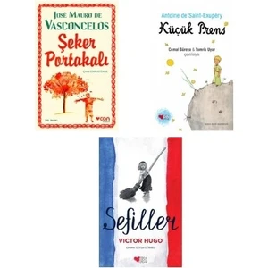 Şeker Portakalı - Küçük Prens - Sefiller - Jose Mauro De Vasconcelos - Antoine De Saint-Exupéry - Vitor Hugo