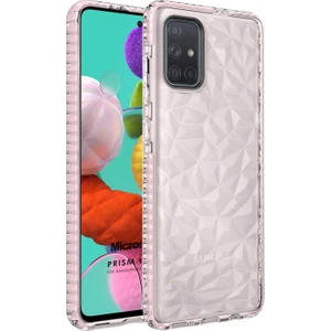 Samsung Galaxy A71 Kılıf Prism Hybrid Pembe