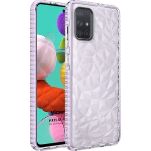Samsung Galaxy A71 Kılıf Prism Hybrid Mor