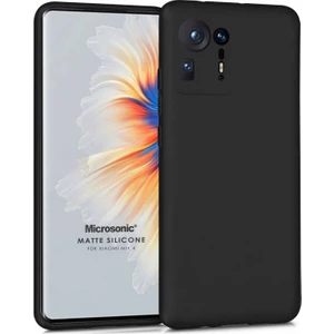 Matte Silicone Xiaomi Mi Mix 4 Kılıf Siyah