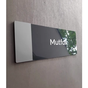 Klasik Seri Mutfak Kapı Isimliği 24 x 9 cm