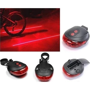 Toptan Bulurum Bisiklet Arka Stop Lambası Lazer Şeritli LED Işık