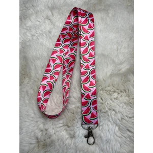 Karpuz Desen Pembe Boyun Askısı