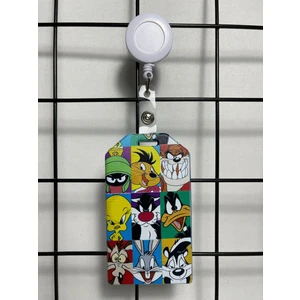 Disney Çizgi Film Kahramanları  Yaka Kart Kılıfı