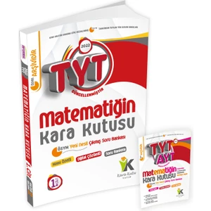 İnformal Yayınları TYT Matematiğin Kara Kutusu 1. Cilt Konu Özetli Dijital Çözümlü Çıkmış Sor Bankası
