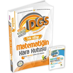 İnformal Yayınları DGS Matematiğin Kara Kutusu Tek Kitap Konu Özetli Dijital Çözümlü Çıkmış Sor Bankası