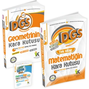 İnformal Yayınları DGS  Matematik Tek Kitap ve Geometrinin Kara Kutusu Konu Özetli Dijital Çözümlü Çıkmış Sor Bankası Seti