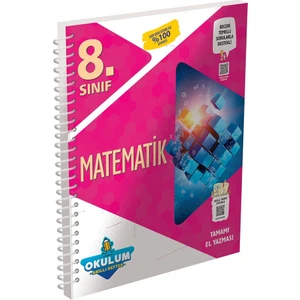 Murat Yayınları 8.Sınıf Matematik Okulum Akıllı Defter