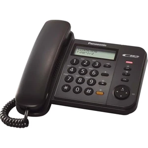 KX-TS580TR  Kablolu Ekranlı Masa Telefonu - Siyah