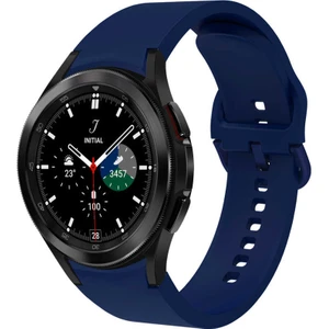 Case 4u Samsung Galaxy Watch 4 Klasik Esnek Silikon Kordon Kayış 42MM Krd-50 Petrol Mavisi