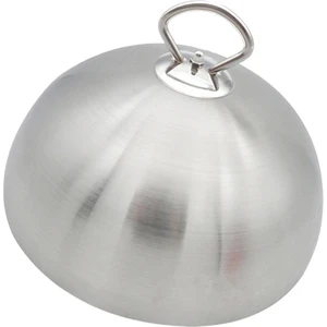 Paslanmaz Çelik Gıda Kapak Cloche Kubbeli Kapak Servis Dish Color2 (Yurt Dışından)