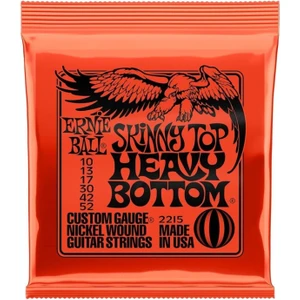 Ernie Ball 2215 Skyny Top Hvy Btm Takım Tel Elektro Gitar Teli 010-052
