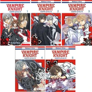 Vampire Knight 1-2-3-4-5. Ciltler Manga Seti - Matsuri Hino