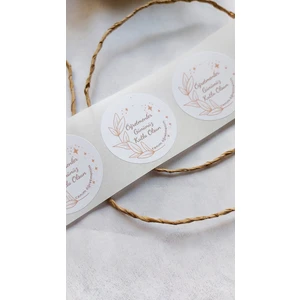Çikoleyt Design Yapışkanlı Etiket  Öğretmen Günü Etiketi 4 cm 50 Adet