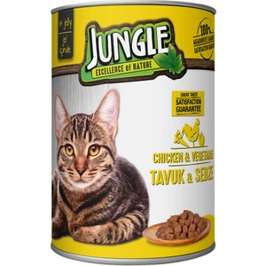 Tavuklu-Sebzeli Kedi Konservesi 415 gr 12 Adet