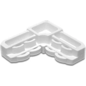 Flaş Group Pvc Kapı Pencere Sineklik 17X25 Köşe Takozu Köşe Bağlantı Beyaz Renk