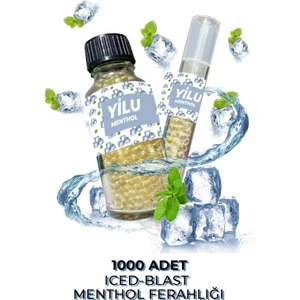 Mentol Topu 1000'liIce Blast Menthol + Aplicator