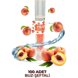 Mentol Topu 100'liBuz Şeftali + Aplicatör