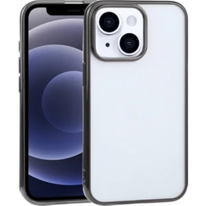 Apple iPhone 13 6.1inç Lazer Kaplama Renkli Kenar Şeffaf Kılıf
