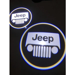 Jeep Pilli Kapı Altı Logo Mıknatıs Sensörlü (2 ADET)